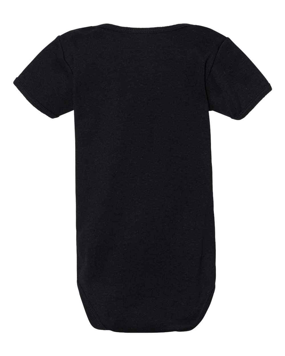 Gildan 64ZEE — Infant Softstyle® One Piece — Black (flat)