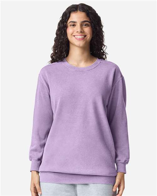 Comfort Colors 1566 - Unisex Garment-Dyed Crewneck Sweatshirt - Orchid