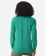 Comfort Colors 4410 - Unisex Garment-Dyed Heavyweight Long Sleeve Pocket T-Shirt - Island Green