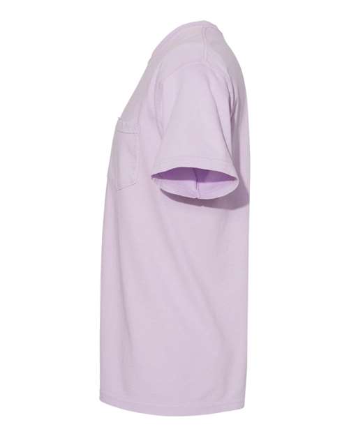 Comfort Colors 6030 - Unisex Garment-Dyed Heavyweight Pocket T-Shirt - Orchid