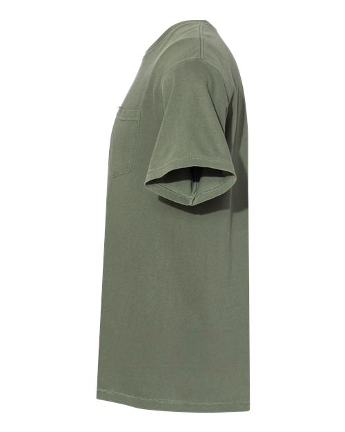Comfort Colors 6030 - Unisex Garment-Dyed Heavyweight Pocket T-Shirt - Moss