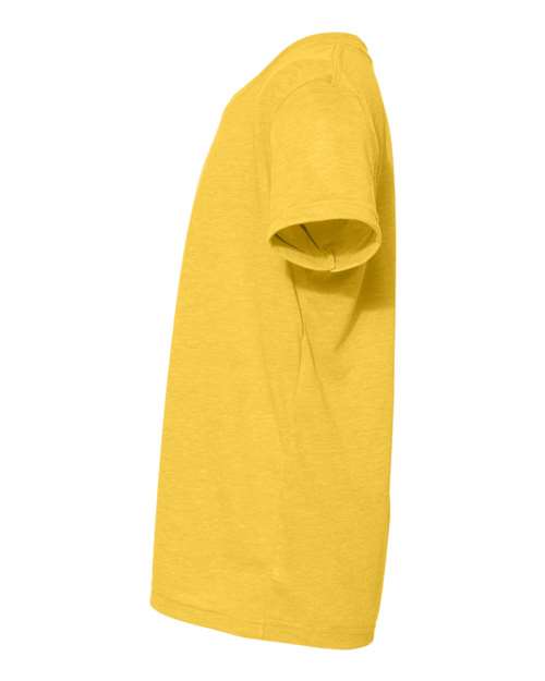 BELLA + CANVAS 3413Y - Youth Triblend Tee - Yellow Gold Triblend