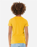 BELLA + CANVAS 3413Y - Youth Triblend Tee - Yellow Gold Triblend