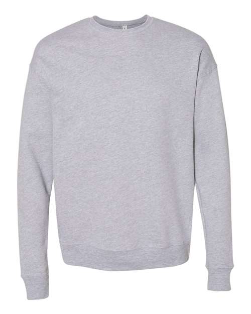 BELLA + CANVAS 3945 - Unisex Sponge Fleece Drop Shoulder Crewneck Sweatshirt - Athletic Heather