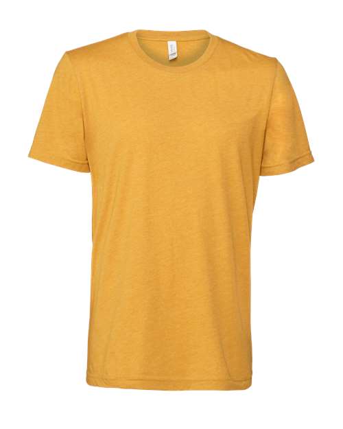 BELLA + CANVAS 3001CVC - CVC Jersey Tee - Heather Mustard