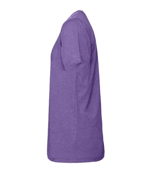 BELLA + CANVAS 3001CVC - CVC Jersey Tee - Heather Lapis