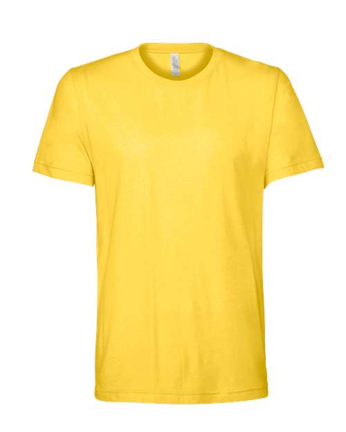 BELLA + CANVAS 3001CVC - CVC Jersey Tee - Heather Yellow