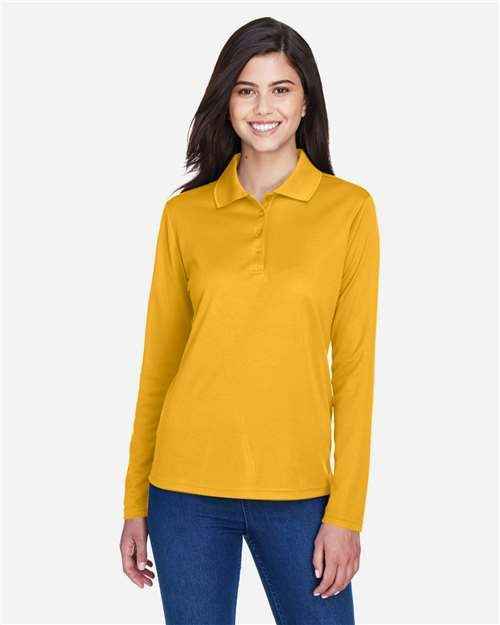 CORE365 78192 - Women's Pinnacle Performance Long Sleeve Piqué Polo