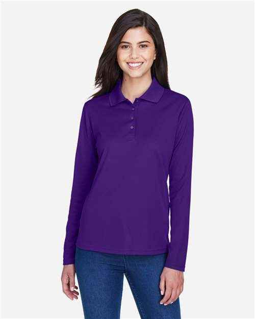 CORE365 78192 - Women's Pinnacle Performance Long Sleeve Piqué Polo