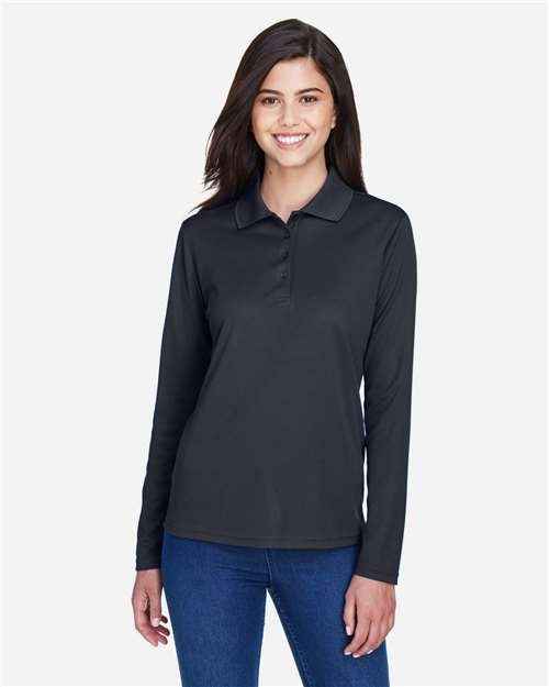 CORE365 78192 - Women's Pinnacle Performance Long Sleeve Piqué Polo
