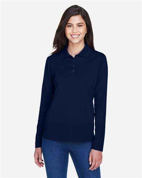 CORE365 78192 - Women's Pinnacle Performance Long Sleeve Piqué Polo