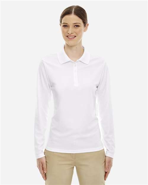 CORE365 78192 - Women's Pinnacle Performance Long Sleeve Piqué Polo CORE365