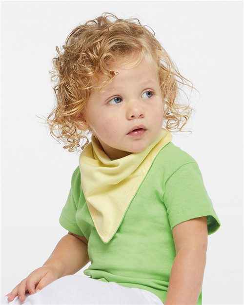 Rabbit Skins 1012 - Infant Premium Jersey Bandana Bib