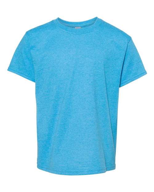 Gildan 5000B - Youth Heavy CottonTM T-Shirt - Heather Sapphire