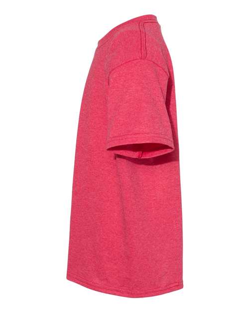 Gildan 5000B - Youth Heavy CottonTM T-Shirt - Heather Red