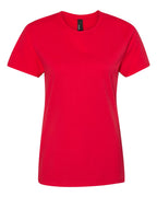 Hanes SL04 - Women's Perfect-T T-Shirt — Athletic Red (flat)