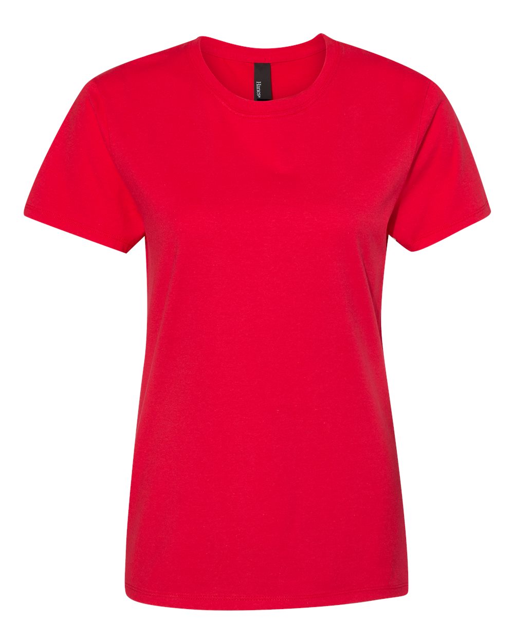 Hanes SL04 - Women's Perfect-T T-Shirt — Athletic Red (flat)