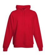 Hanes P170 - Unisex EcoSmart® Hooded Sweatshirt — Athletic Red (flat)