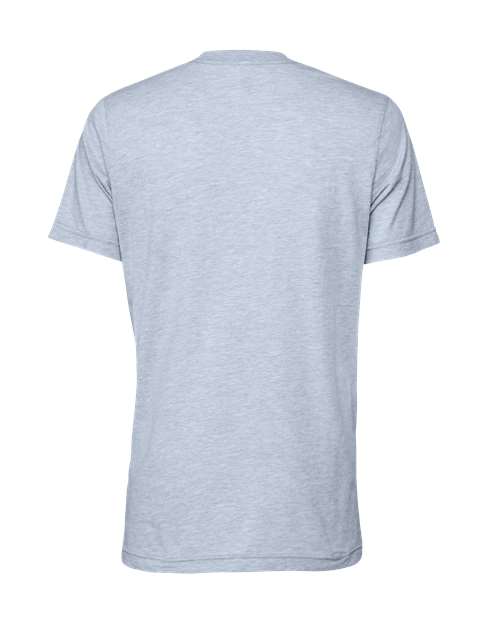 BELLA + CANVAS 3001CVC - CVC Jersey Tee - Heather Prism Blue
