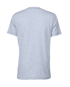 BELLA + CANVAS 3001CVC - CVC Jersey Tee - Heather Prism Blue