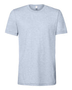 BELLA + CANVAS 3001CVC - CVC Jersey Tee - Heather Prism Blue