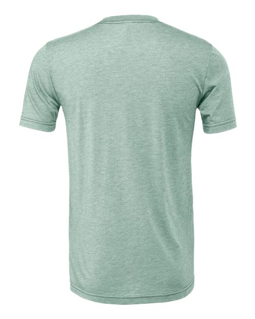 BELLA + CANVAS 3001CVC - CVC Jersey Tee - Heather Prism Dusty Blue