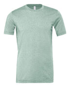 BELLA + CANVAS 3001CVC - CVC Jersey Tee - Heather Prism Dusty Blue