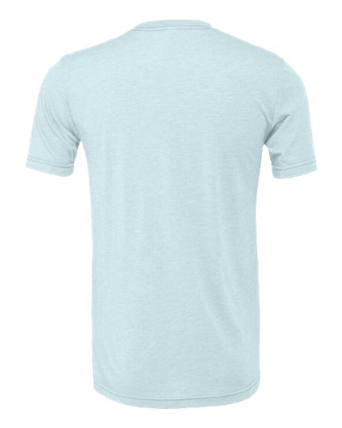 BELLA + CANVAS 3001CVC - CVC Jersey Tee - Heather Prism Ice Blue