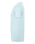 BELLA + CANVAS 3001CVC - CVC Jersey Tee - Heather Prism Ice Blue
