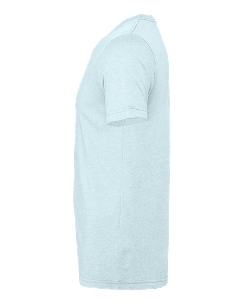 BELLA + CANVAS 3001CVC - CVC Jersey Tee - Heather Prism Ice Blue