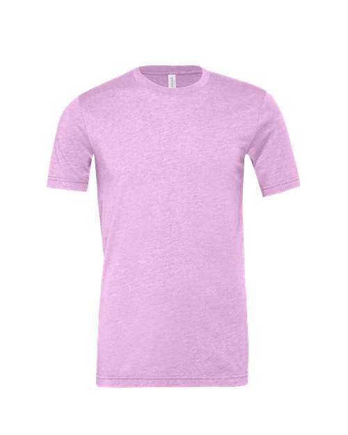 BELLA + CANVAS 3001CVC - CVC Jersey Tee - Heather Prism Lilac