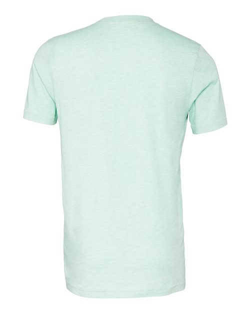 BELLA + CANVAS 3001CVC - CVC Jersey Tee - Heather Prism Mint
