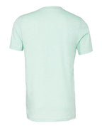 BELLA + CANVAS 3001CVC - CVC Jersey Tee - Heather Prism Mint