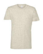 BELLA + CANVAS 3001CVC - CVC Jersey Tee - Heather Prism Natural