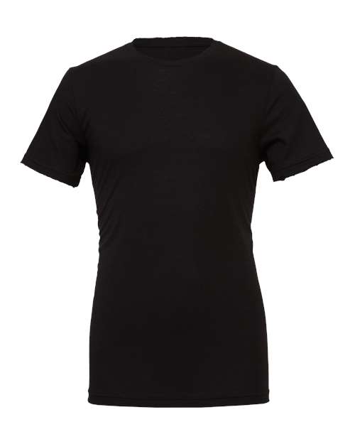 BELLA + CANVAS 3001CVC - CVC Jersey Tee - Solid Black Blend