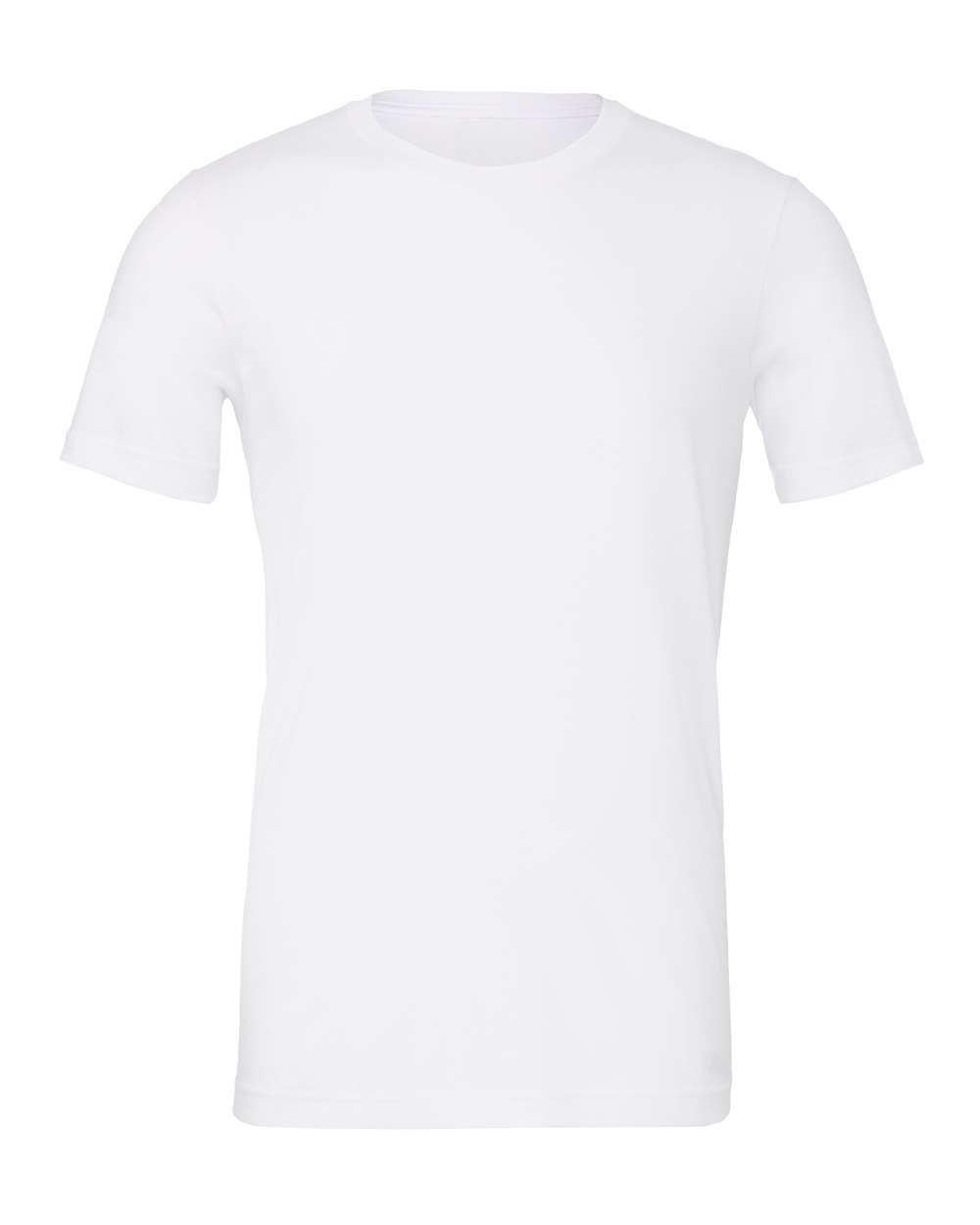 BELLA + CANVAS 3001CVC - CVC Jersey Tee - Solid White Blend