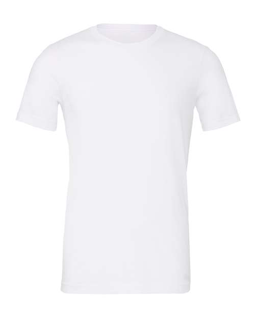 BELLA + CANVAS 3001CVC - CVC Jersey Tee - Solid White Blend