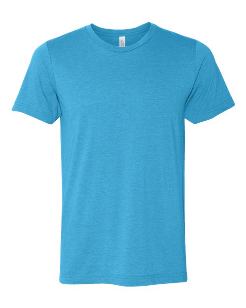 BELLA + CANVAS 3001CVC - CVC Jersey Tee - Heather Aqua