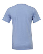 BELLA + CANVAS 3001CVC - CVC Jersey Tee - Heather Blue
