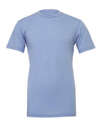 BELLA + CANVAS 3001CVC - CVC Jersey Tee - Heather Blue