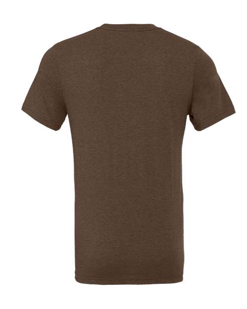BELLA + CANVAS 3001CVC - CVC Jersey Tee - Heather Brown
