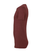 BELLA + CANVAS 3001CVC - CVC Jersey Tee - Heather Cardinal