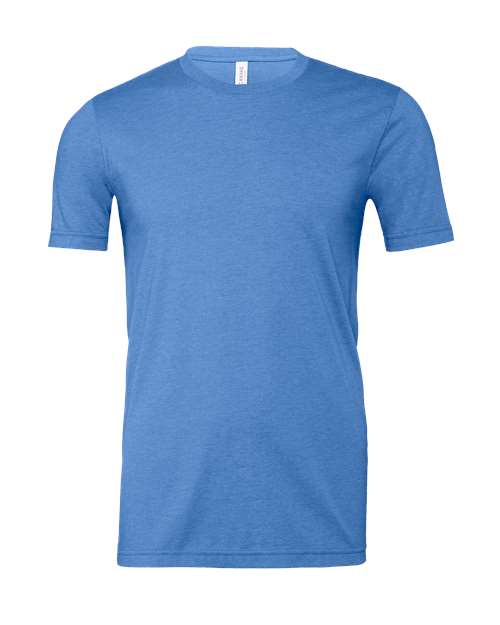 BELLA + CANVAS 3001CVC - CVC Jersey Tee - Heather Columbia Blue