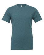 BELLA + CANVAS 3001CVC - CVC Jersey Tee - Heather Deep Teal
