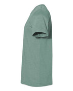 BELLA + CANVAS 3001CVC - CVC Jersey Tee - Heather Dusty Blue