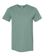 BELLA + CANVAS 3001CVC - CVC Jersey Tee - Heather Dusty Blue