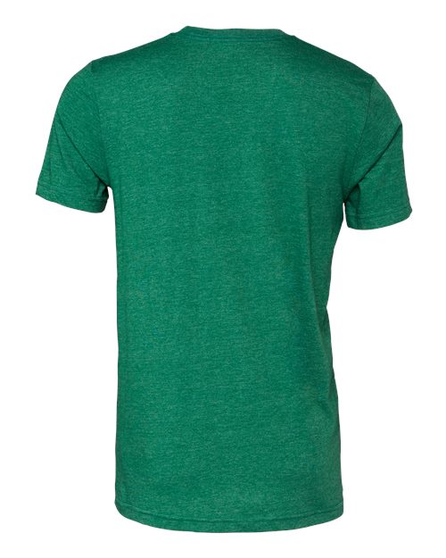 BELLA + CANVAS 3001CVC - CVC Jersey Tee - Heather Grass Green