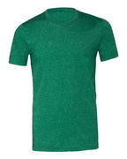 BELLA + CANVAS 3001CVC - CVC Jersey Tee - Heather Grass Green