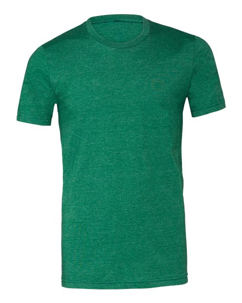 BELLA + CANVAS 3001CVC - CVC Jersey Tee - Heather Grass Green