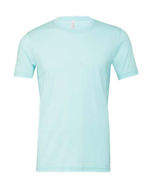 BELLA + CANVAS 3001CVC - CVC Jersey Tee - Heather Ice Blue